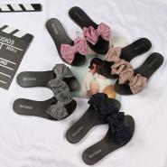 New BOW FLAT slippers in summer