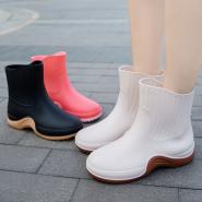 Women's rain shoes wear water shoes outside work in summer