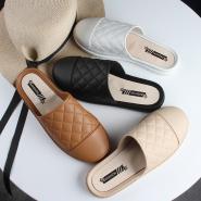 New pure color slippers and Baotou shoes in summer